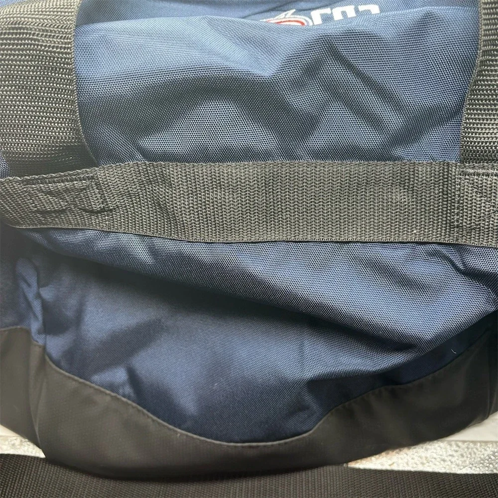 adidas Columbus Blue Jackets CBJ 5th Duffel Bag Navy Black Water Resistant NWT